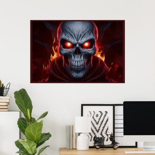 Poster The Skull 10 (Thuiskantoor)