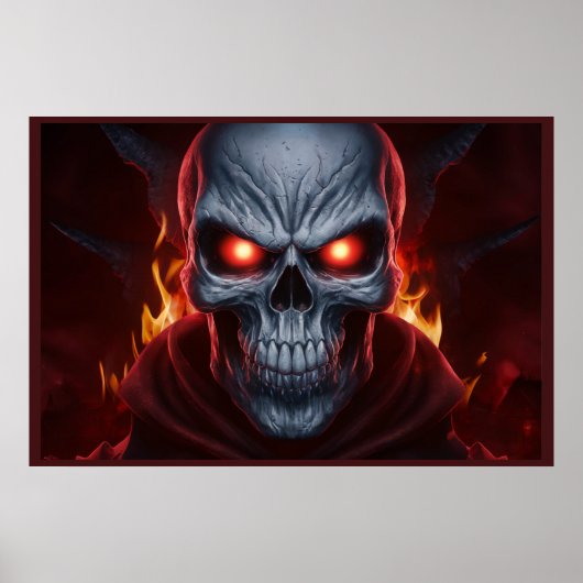 Poster The Skull 10 (Voorkant)