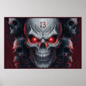 Poster The Skull 13 (Voorkant)