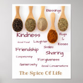 Poster-The Spice of Life Poster (Voorkant)