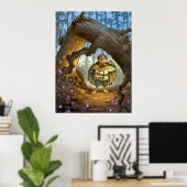 Poster “The Twilight Traveler” (Thuiskantoor)