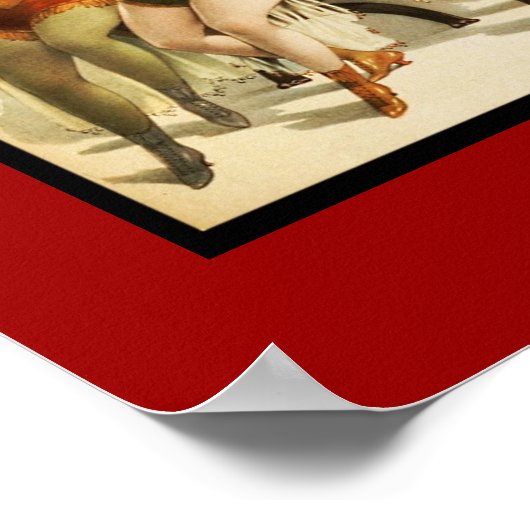 Poster  theater Drie Vrouwen (Hoek)