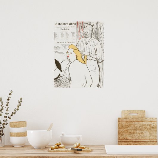 Poster  theater/Performance Advertisement (Keuken)