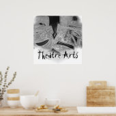 Poster theaterkunsten (Keuken)