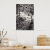 Poster Theodor Kittelsen Fattigmannen (De Arme) (Keuken)