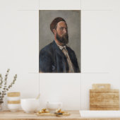 Poster Theodor Kittelsen Zelfportret (Keuken)