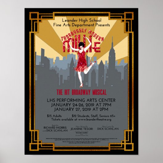 poster "Thoroughly Modern Millie" (Voorkant)