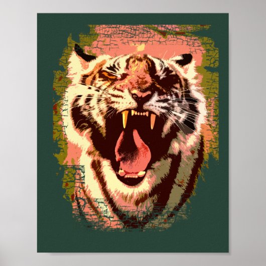 Poster Tiger (Voorkant)