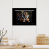 Poster Tiger (Keuken)