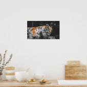 Poster Tiger (Keuken)