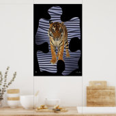 Poster Tiger (Keuken)