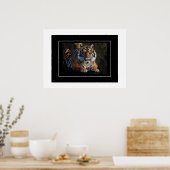Poster Tiger (Keuken)