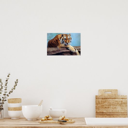 Poster Tiger (Keuken)