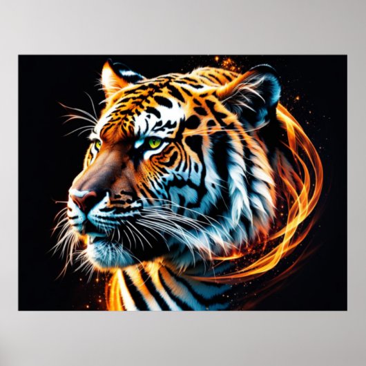 Poster Tiger (Voorkant)