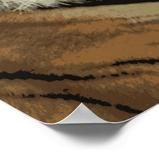 Poster Tiger Twins (Hoek)