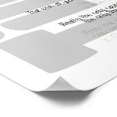 Poster - tijd is . . . (Hoek)