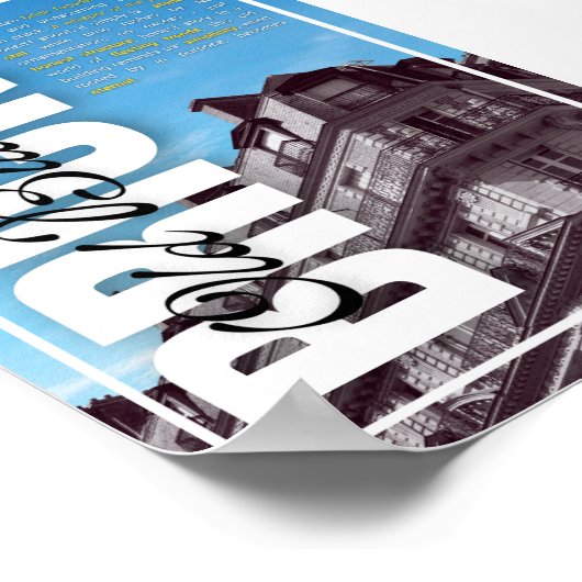 Poster tijdloze structuur (Hoek)