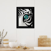 Poster-tijger 20 x 24 inch poster (Keuken)