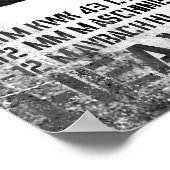 Poster tijger II (Hoek)