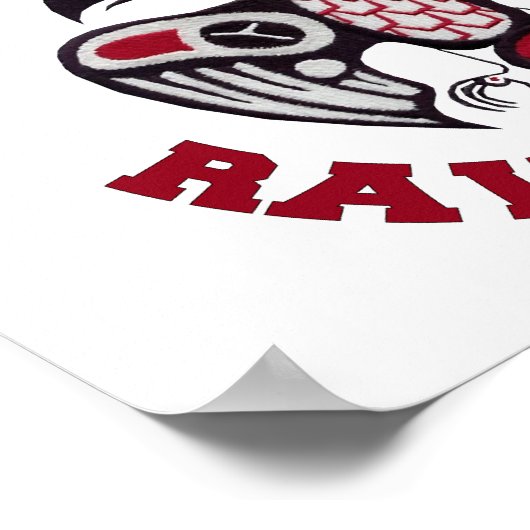 Poster Tlingit Raven Clan (Hoek)