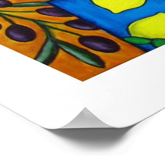 Poster Tocany Delights van Lisa Lorenz (Hoek)