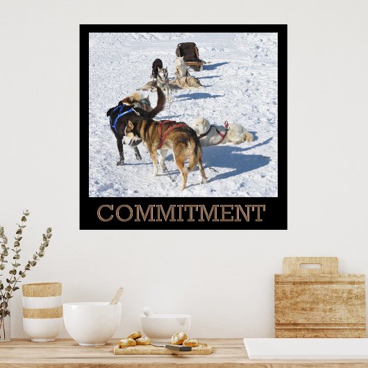 Poster 'Toegestane honden' (Keuken)