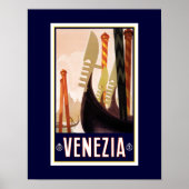 Poster toerisme Venezia (Voorkant)