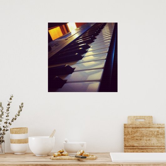 poster "TOETSENBORD" (Keuken)