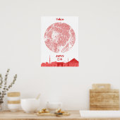 Poster Tokio (Keuken)