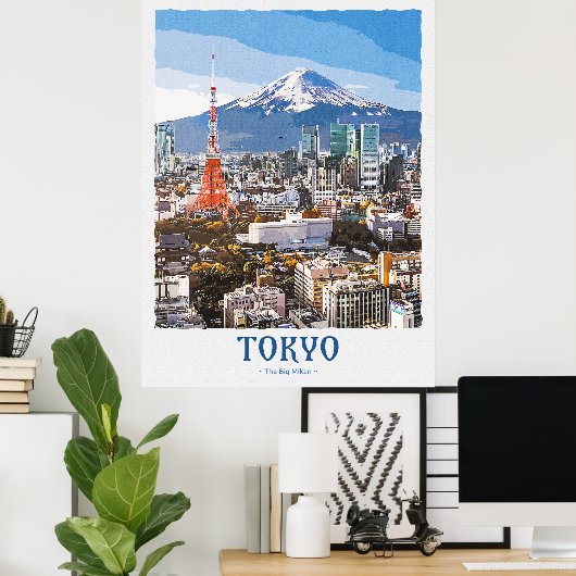 Poster Tokio (Thuiskantoor)