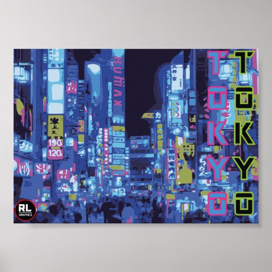 Poster Tokio (Voorkant)