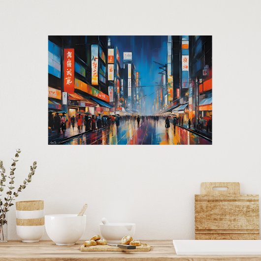 Poster | Tokio, Japan | Kunst (Keuken)