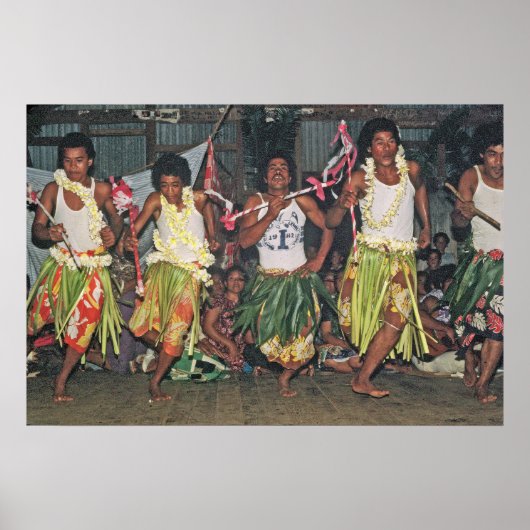 Poster, TONGAN_DANCERS_#2 Poster (Voorkant)
