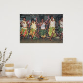 Poster, TONGAN_DANCERS_#2 Poster (Keuken)
