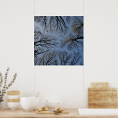 Poster Topjes boomstructuur (Keuken)