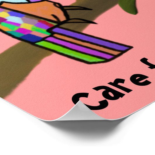 Poster Toucans Habitat (Hoek)