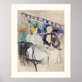 POSTER : TOULOUSE LAUTREC : AUX AMBASSADEURS