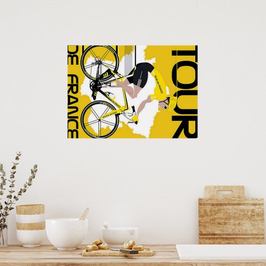 Poster Tour de France (Keuken)