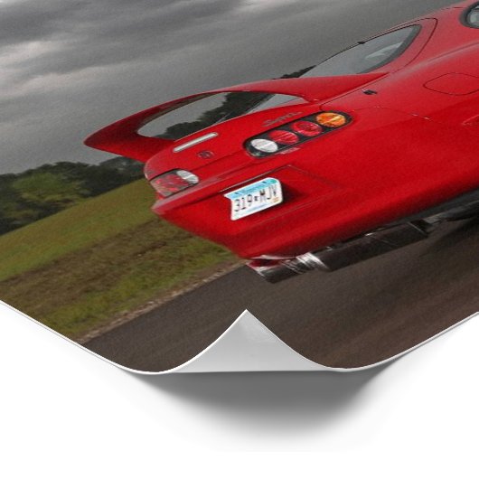 poster TOYOTA SUPRA 1993 (Hoek)