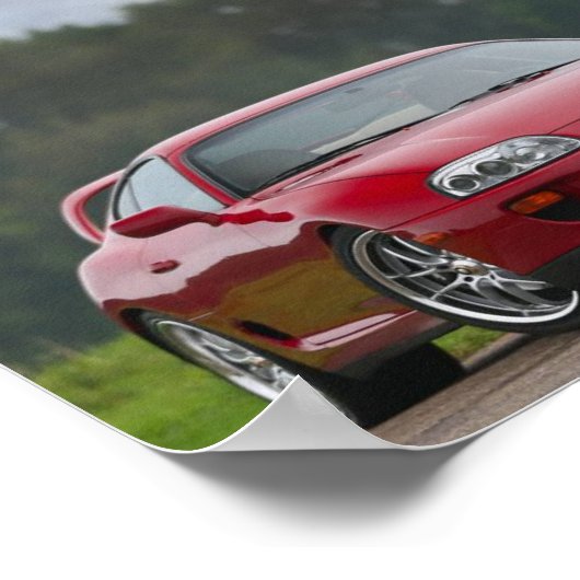 poster TOYOTA SUPRA 1993 (Hoek)