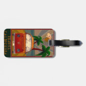 Poster:Travel California Bagagelabel (Achterkant horizontaal)