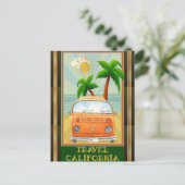 Poster:Travel California Briefkaart (Staand voorkant)