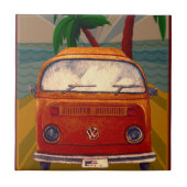 Poster:Travel California Ceramic Tile Tegeltje (Voorkant)