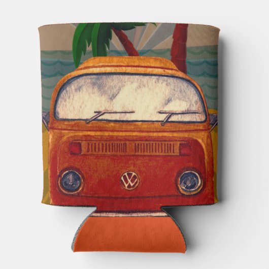 Poster:Travel California Koelbox Blikjeskoeler (Achterkant)