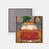 Poster:Travel California Magneet (Voorkant / Achterkant)