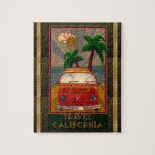 Poster:Travel California Puzzle Legpuzzel (Verticaal)