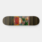 Poster:Travel California Skateboard (Horizontaal)