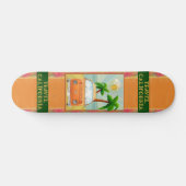 Poster:Travel California Skateboard (Horizontaal)