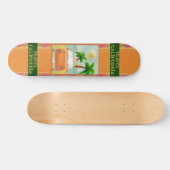 Poster:Travel California Skateboard (Horizontaal)