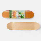 Poster:Travel California Skateboard (Horizontaal)